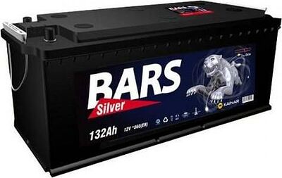 Bars Silver 132 А/ч обратная конус стандарт (513x182x240)
