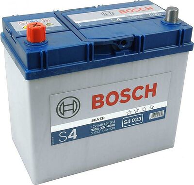 Bosch S4 45 А/ч прямая конус стандарт (238x129x227)