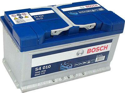 Bosch S4 80 А/ч обратная конус стандарт (315x175x175)
