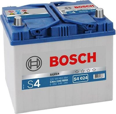 Bosch S4 60 А/ч обратная конус азия (232x173x225)
