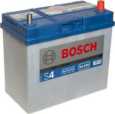 Bosch S4 45 А/ч обратная конус азия (238x129x227)