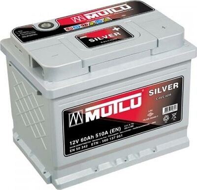 Mutlu Calcium Silver 60 А/ч обратная конус стандарт (242x175x190)