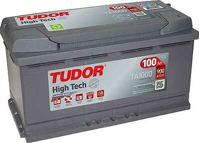 Tudor High-Tech 100 А/ч обратная конус стандарт (353x175x190)
