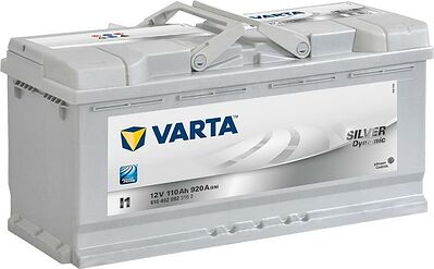 Varta Silver dynamic 110 А/ч обратная конус стандарт (393x175x190)