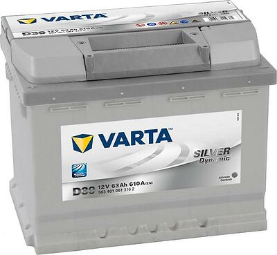 Varta Silver dynamic 63 А/ч прямая конус стандарт (242x175x190)