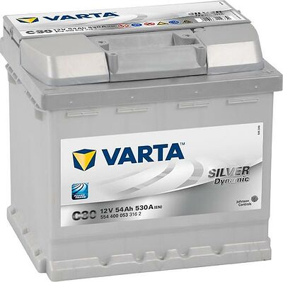 Varta Silver dynamic 54 А/ч обратная конус стандарт (207x175x190)