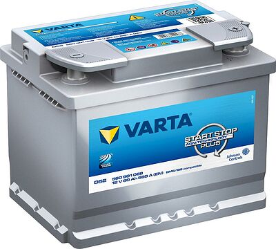 Varta Silver Dynamic AGM 60 А/ч обратная конус стандарт (242x175x190)