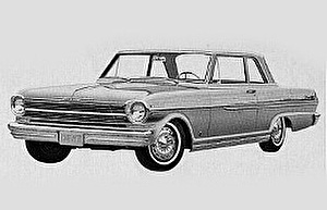 Подбор шин на Chevrolet Chevy II Nova 1965