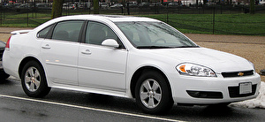 Подбор шин на Chevrolet Impala 2009