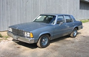 Подбор шин на Chevrolet Malibu 1981