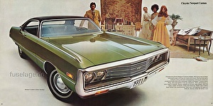 Подбор шин на Chrysler Newport 1971