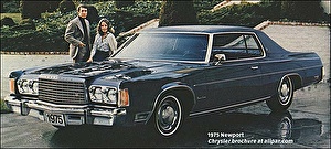 Подбор шин на Chrysler Newport 1975