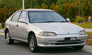 Подбор шин на Honda Civic 1992