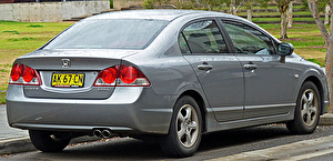 Подбор шин на Honda Civic 2009