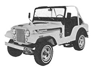 Подбор шин на Jeep CJ 1955