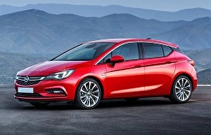 Подбор шин на Opel Astra 2019