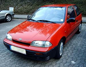 Подбор шин на Subaru Justy 1996