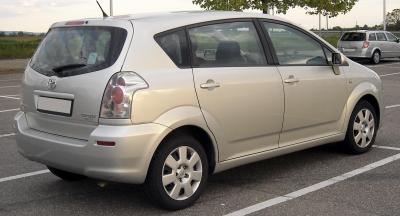 Подбор шин на Toyota Corolla Verso 2009