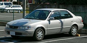 Подбор шин на Toyota Corolla 1997