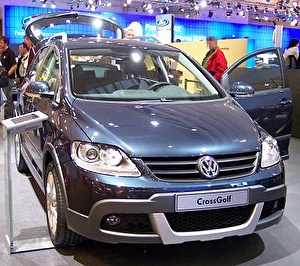 Подбор шин на Volkswagen CrossGolf 2014
