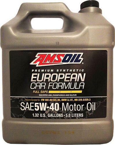 AMSoil European Car Formula Full-SAPS Synthetic Motor Oil
