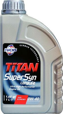 FUCHS Titan SuperSyn Longlife 0W-40 1л