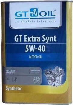 GT Oil Extra synt 5W-40 4л