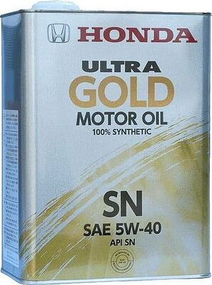 Honda Ultra Gold 5W-40 SN 4л