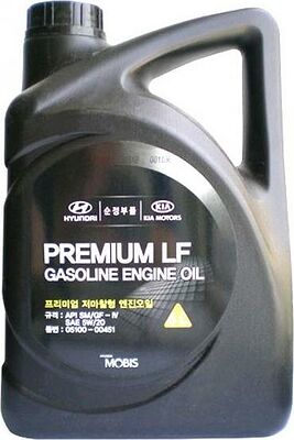 Hyundai Premium LF Gasoline 5W-20 SM/GF-4 4л