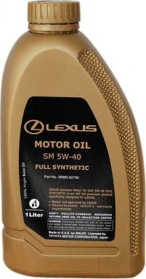 Lexus Motor Oil SM 5W-40 1л