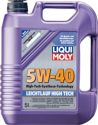 Liqui Moly Leichtlauf 5W-40 High Tech 5л