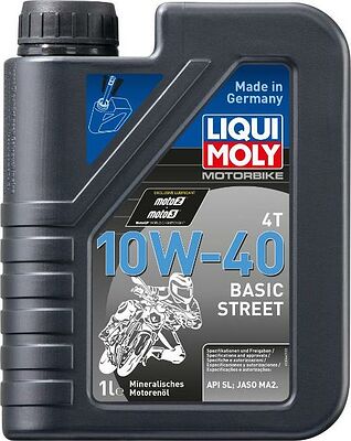 Liqui Moly Motorbike 4T Basic Street 10W-40 1л