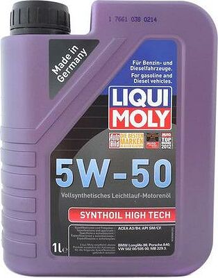 Liqui Moly Synthoil 5W-50 High Tech A3/B4 1л