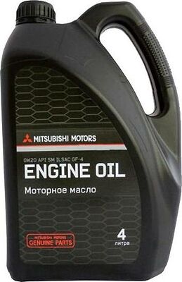 Mitsubishi Motor Oil 0W-20 API SM 4л