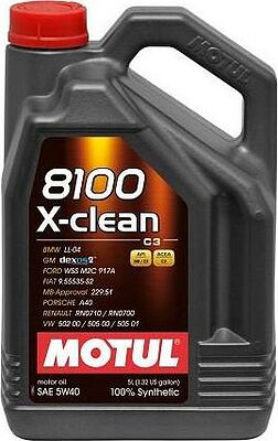 Motul 8100 X-clean 5W-40 5л