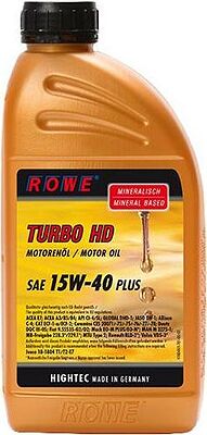 Rowe Hightec Turbo HD 15W-40 Plus 1л