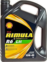 Shell Rimula R6 LM 10W-40 4л