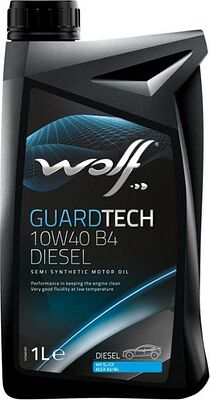 Wolf Guardtech 10W-40 B4 Diesel 1л