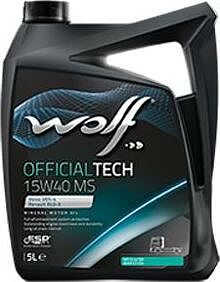 Wolf Officialtech 15W-40 MS 5л