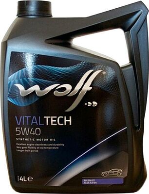 Wolf Vitaltech 5W-40 4л