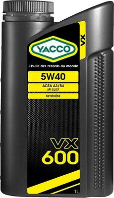 Yacco VX 600 5W-40 1л