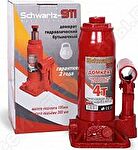 Домкрат гидравлический бутылочный SCHWARTZ-911 4 т (195-380 мм), картонная коробка