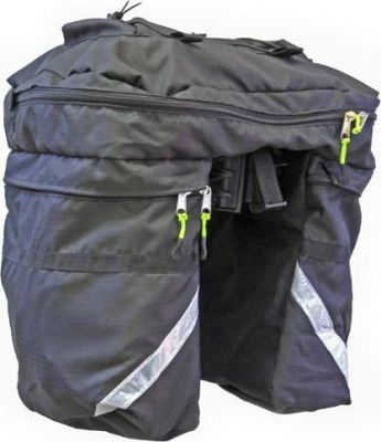 Сумка-штаны Alpine 30л малый (черный) на багажник