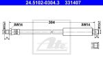 ATE 24.5102-0304.3 Тормозной шланг задний E60/E65 all 02-> /L=300mm