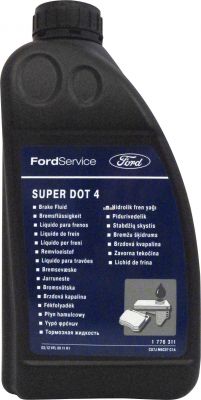 FORD Жидкость тормозная FORD Super DOT4 1л Super DOT4 1л (1 776 311)