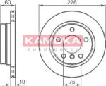 KAMOKA 1031662 тормозной диск на 3 купе (E46)