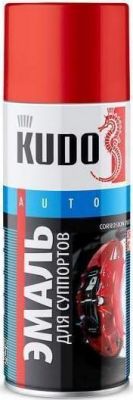 KUDO Эмаль для суппортов красная (аэрозоль) 520 мл KUDO (KU5211)