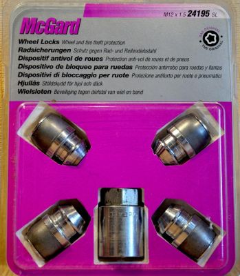 McGard 24195 SU комплект секреток M12*1.5 (гайки)