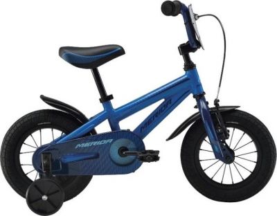 Велосипед Merida Fox J12 Blue/dark blue (30499) 1 sp., J12 Boy Alloy, Rigid Steel, V-br./Coaster,: Крылья, боковые колеса