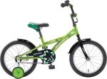 Велосипед детский с боковыми колесами Novatrack Delfi 20 quot; (2016), рама сталь 20 quot;, салатовый-черный